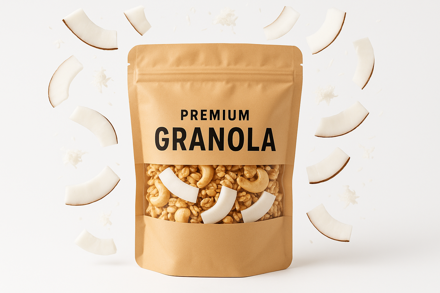 Toasted Coconut Granola Bliss